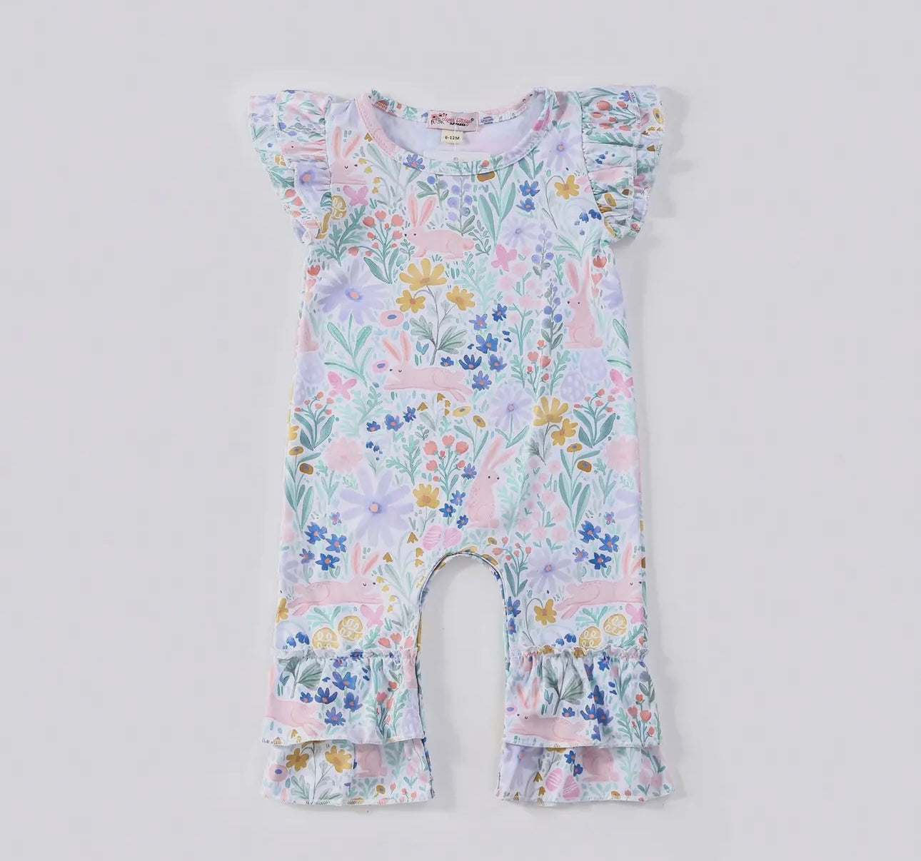 Joules Rabbit Romper Wildflower Rabbit Baby Romper – GoLden GirL GLitZ