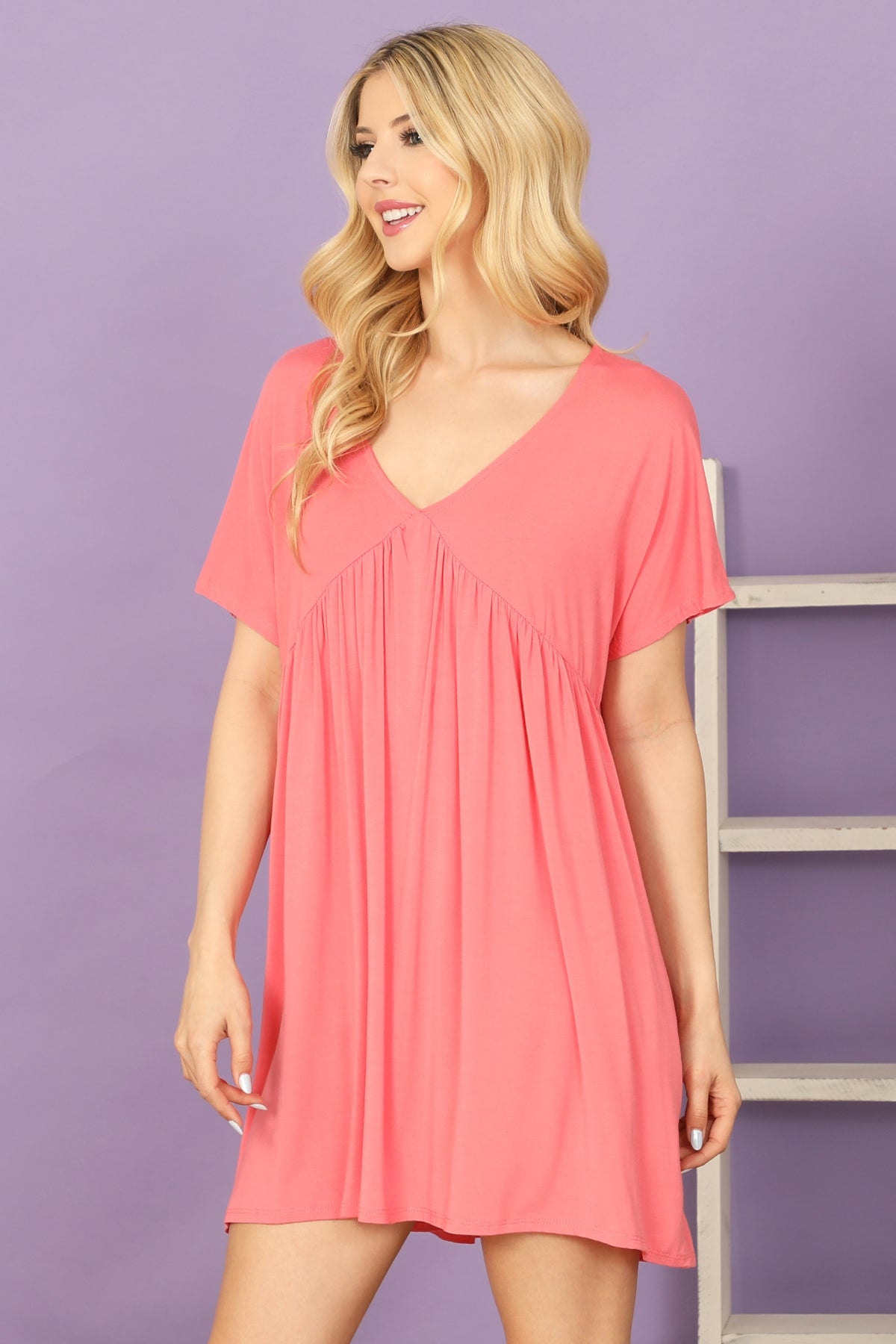 pleated coral dress ASOS DESIGN pleated bodice strappy pleat midi dress with tie back detail in coral