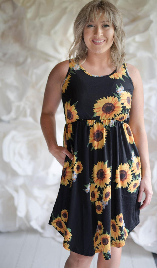 Sunflower Dear Dress – GoLden GirL GLitZ